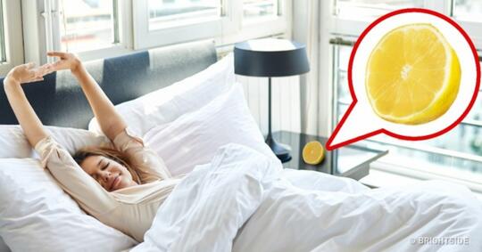 6 Efek yang Bakal Terjadi Saat Kamu Letakkan Lemon di Samping Tempat Tidur