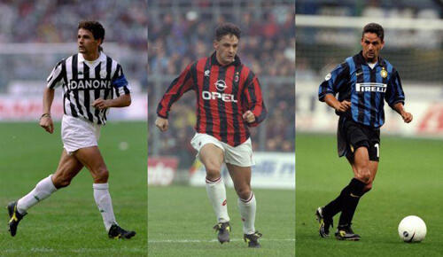 Deretan Pemain yang Pernah Berseragam Inter, Milan, dan Juventus