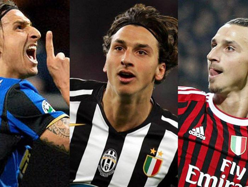 Deretan Pemain yang Pernah Berseragam Inter, Milan, dan Juventus