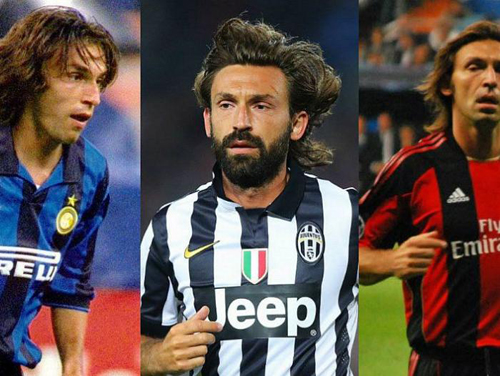 Deretan Pemain yang Pernah Berseragam Inter, Milan, dan Juventus