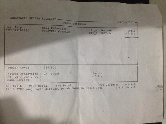 SURAT TERBUKA UNTUK INDIHOME,TUKANG TIPU TAGIHAN