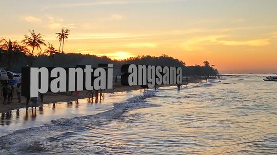 Indahnya Pantai Angsana Kalimantan Selatan Kaskus