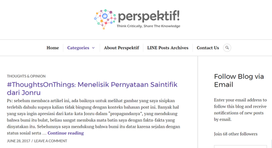 10 Blog Sains Indonesia Yang Bakal Bikin Agan Makin Cerdas