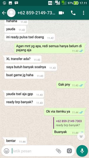 SURAT TERBUKA UNTUK SI PENIPU sdr FARID GUTHA yang sudah menipu saya 872rb