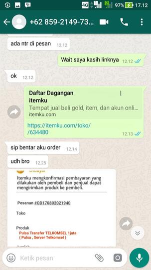 SURAT TERBUKA UNTUK SI PENIPU sdr FARID GUTHA yang sudah menipu saya 872rb