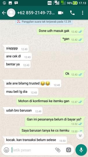 SURAT TERBUKA UNTUK SI PENIPU sdr FARID GUTHA yang sudah menipu saya 872rb