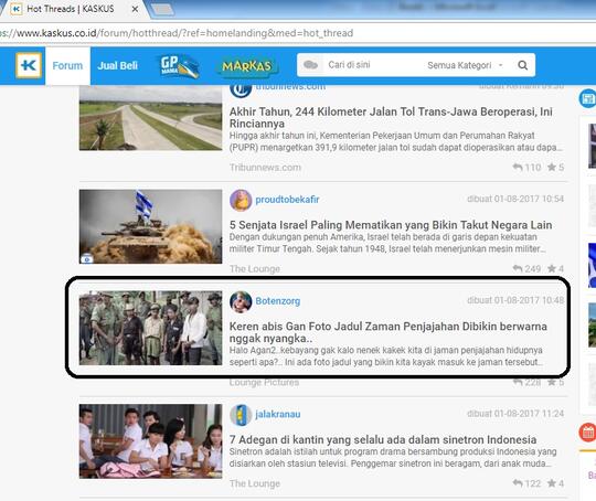 Keren abis Gan Foto Jadul Zaman Penjajahan Dibikin berwarna nggak nyangka..