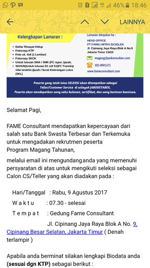 Proses Tes Psikotes Di Bank Bca Sebagai Frontliner Page23