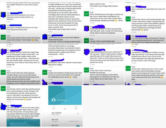BARANG HILANG DENGAN GRABEXPRESS SUDAH 2 BULAN CLAIM BELUM CAIR