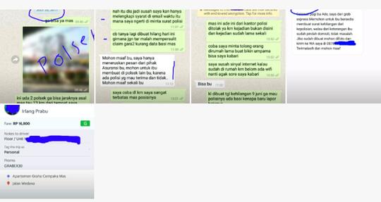 BARANG HILANG DENGAN GRABEXPRESS SUDAH 2 BULAN CLAIM BELUM CAIR