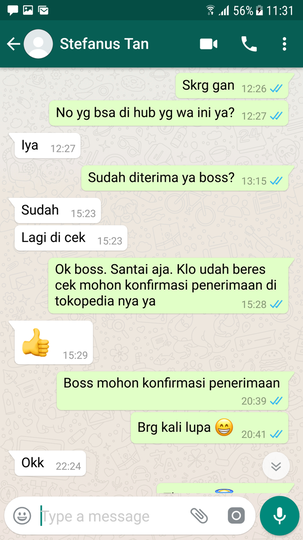 SURAT TERBUKA untuk STEFANUS TAN 089656466448