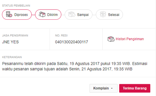 JNE Payah