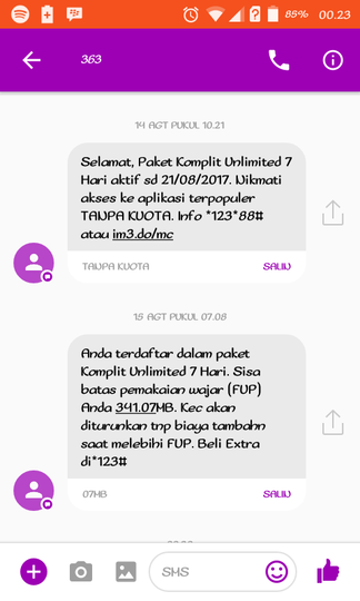 Kebohongan Paket Perdana IM3