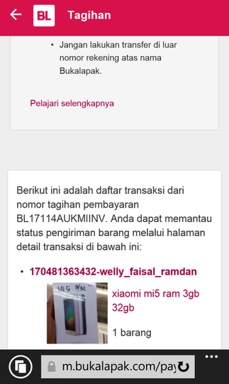 Buka dompet dibekukan