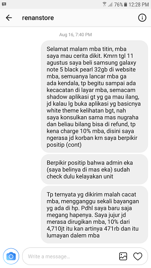 Evaluasi Lagi Sebelum Membeli Smartphone Di Renanstore Narenstore Kaskus