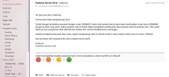 JD.ID Mengecewakan! 