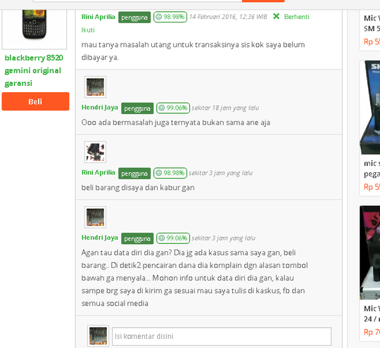 SURAT TERBUKA UNTUK TOKOPEDIA dan agan solikin a.k.a murdasi a.k.a melina wulandari