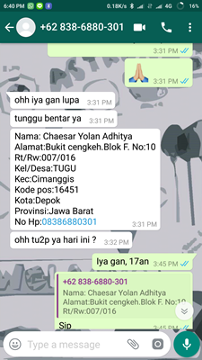 Satu lagi penipuan dengan modus mandiri e cash. Tsk Chaesar Yolan Adhitya