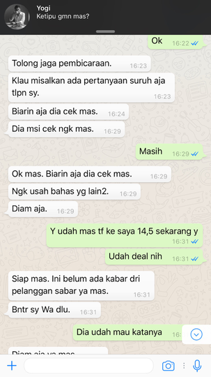 Modus Penipuan Baru