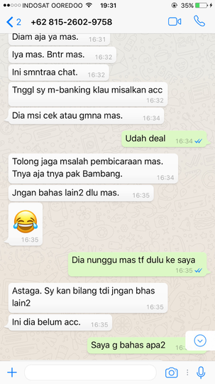 Modus Penipuan Baru