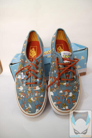 vans red yellow