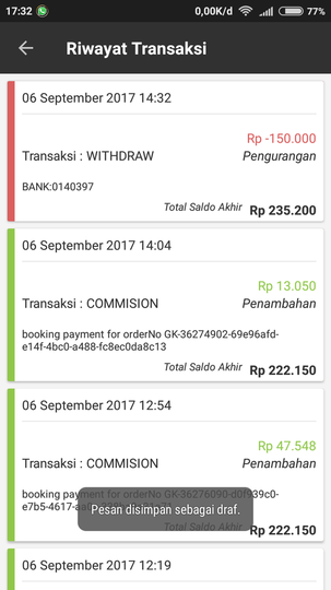 Sistem gojek amburadul