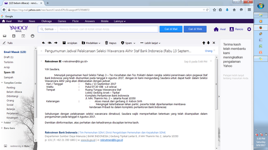 10 Rekrutmen Bank Indonesia Kaskus - Info Duwit