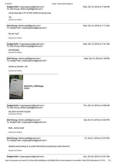 SURAT TERBUKA PENIPUAN oleh Gadget Holic (Nody Tjong) http://gadget-holic.co.id/