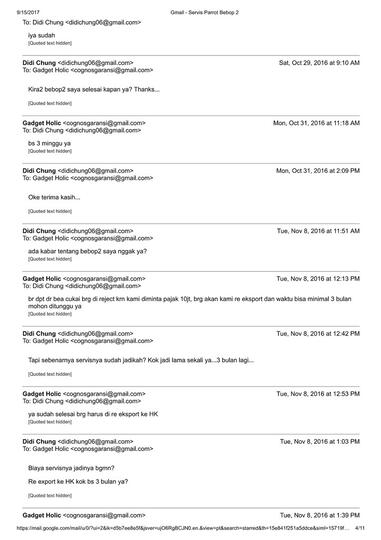 SURAT TERBUKA PENIPUAN oleh Gadget Holic (Nody Tjong) http://gadget-holic.co.id/