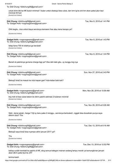 SURAT TERBUKA PENIPUAN oleh Gadget Holic (Nody Tjong) http://gadget-holic.co.id/