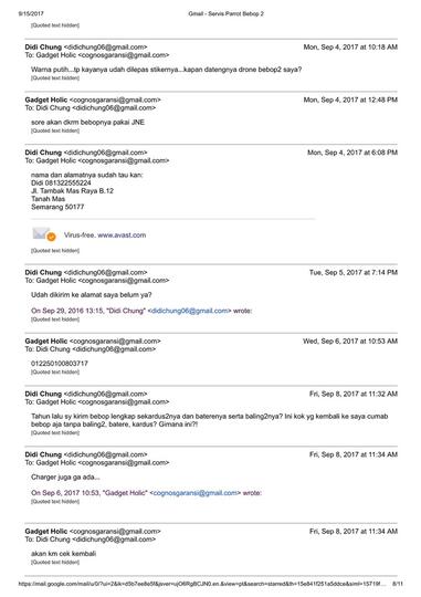 SURAT TERBUKA PENIPUAN oleh Gadget Holic (Nody Tjong) http://gadget-holic.co.id/