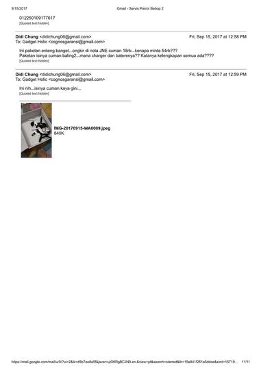 SURAT TERBUKA PENIPUAN oleh Gadget Holic (Nody Tjong) http://gadget-holic.co.id/