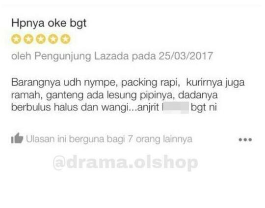 10 Testimoni pembeli online shop ini uniknya bikin tersenyum kecut