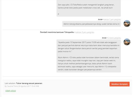 Surat terbuka kepada TokoPedia