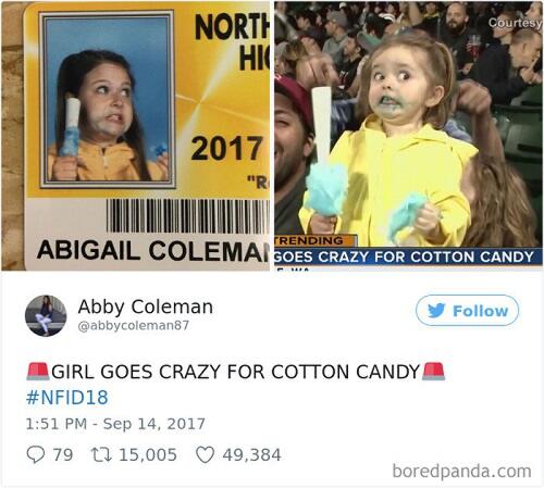 Foto Kartu Pelajar Kreatif, Dari Hermione Sampai Wendy's