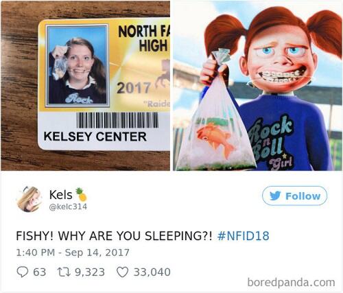 Foto Kartu Pelajar Kreatif, Dari Hermione Sampai Wendy's