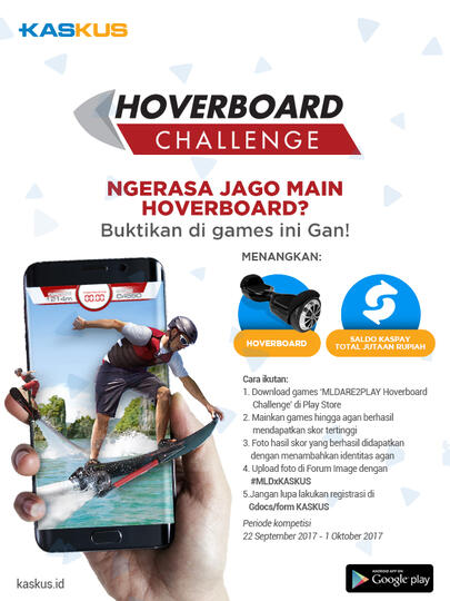 Mainin MLDARE2PLAY Hoverboard Challenge, Berapa Score Tertinggi Punya Lo Gan?