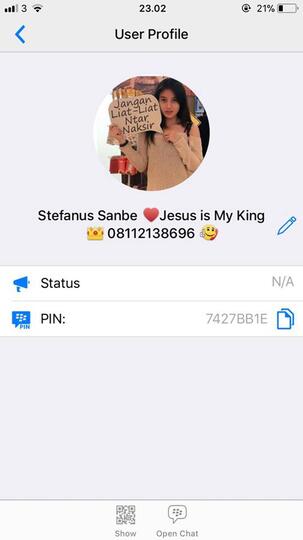 Dicari/dibutuhkan informasi FB A/N Stefi Christoper / Stefanus Christoper