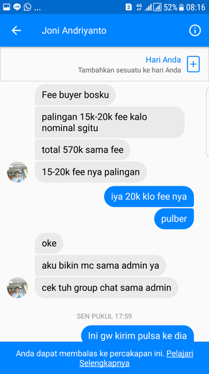Penipuan Id Mobile Legend Pulber Senilai 570k Kaskus