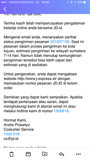 Pengiriman JD.ID 