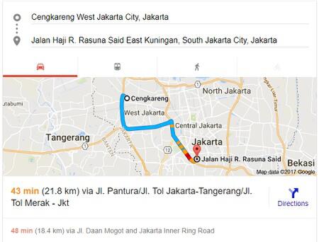 Butuh Berapa Lama & Berapa KM Agan Untuk Sampe Ke tempat Kerja?