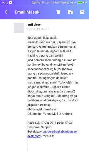 SALDO BUKADOMPET bukalapak dibekukan tanpa sebab