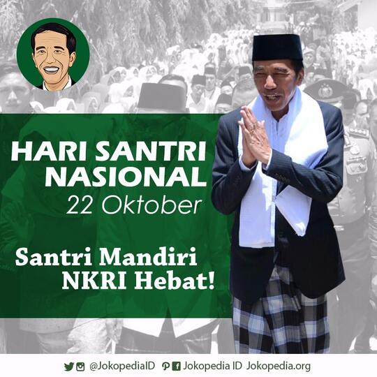Tiga Santri Dapat Sepeda dari Presiden Jokowi