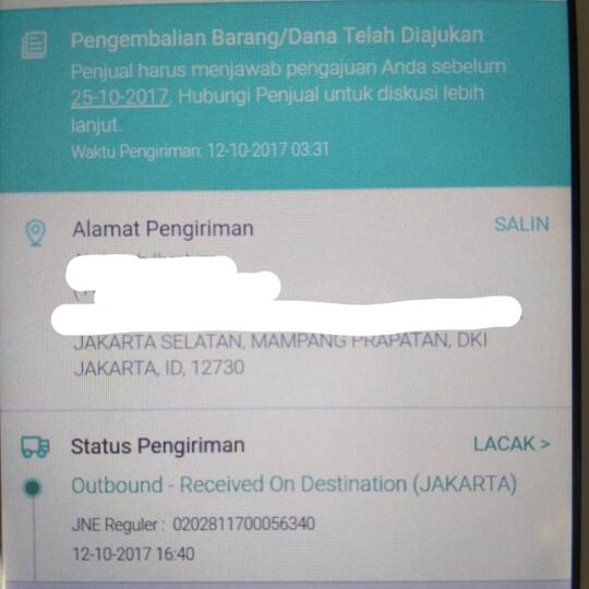 Belanja Di Shopee Kirim Paket JNE Tak Kunjung Sampai