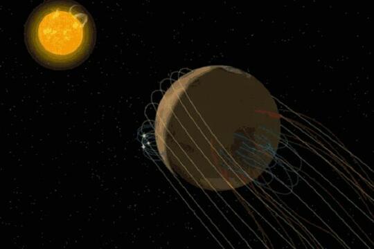 Planet Mars Ternyata Memiliki "Ekor"