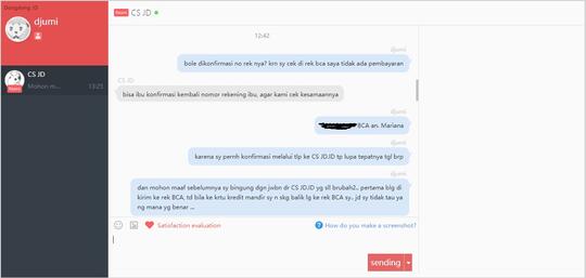 Refund di JD.ID ribet dan tidak jelas 