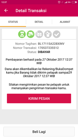 Gosend barang ga dikirim .. di cancel pakcing di rusak isi diambil