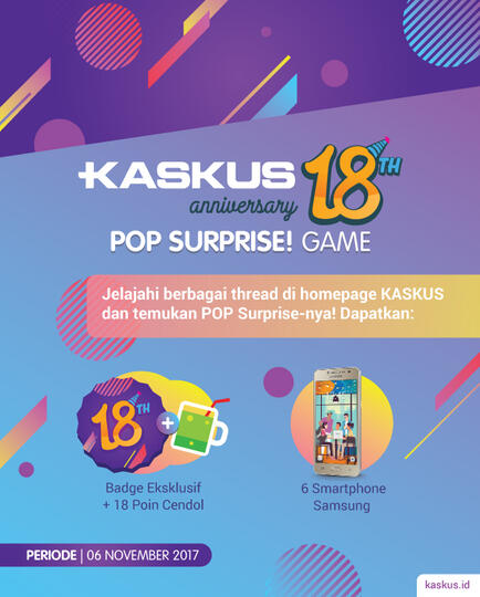 Mau Dapat Kejutan Cendol Melimpah? Pantengin Pop Surprise Nih!