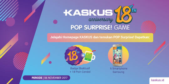 Sambut Semua Kejutan di Ulang Tahun KASKUS, Banyak Enaknya!
