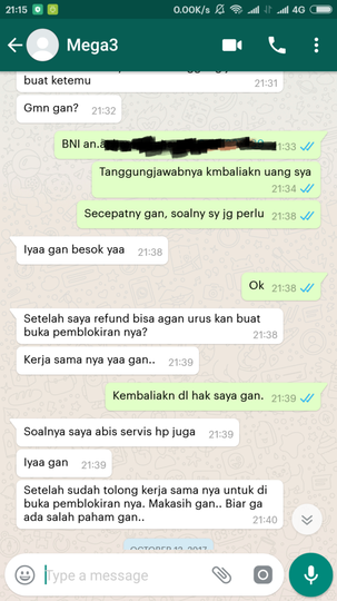 Hati-hati penipuan Id kizzamunt